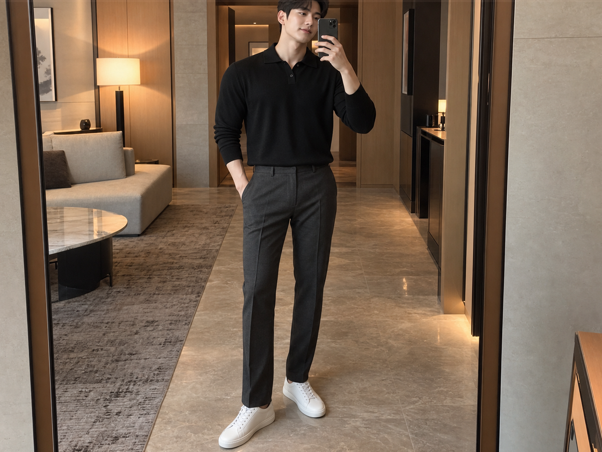 서울 송파 여성전용출장마사지 상담을 준비하는 성인 한국 남성 관리사